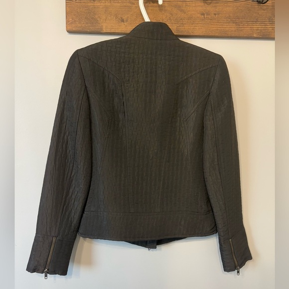 Zara Women’s Black Moto Style Jacket sized small - Picture 4 of 5